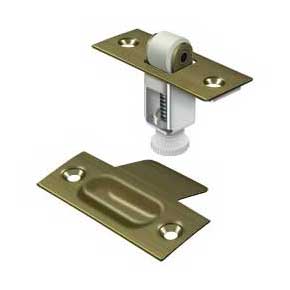 Deltana [RCA336U5] Solid Brass Door Roller Catch - Light Duty - Antique Brass Finish