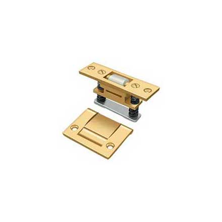 Deltana [RCA430CR003] Solid Brass Door Roller Catch - Heavy Duty - Polished Brass (PVD) Finish