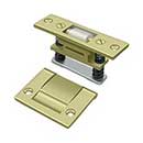 Deltana [RCA430U3-UNL] Solid Brass Door Roller Catch - Heavy Duty - Polished Brass (Unlacquered) Finish