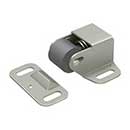 Deltana [RCS338U15] Solid Brass Door Roller Catch - Surface Mount - Brushed Nickel Finish - 1 7/8" L