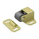 Deltana [RCS338U3] Solid Brass Door Roller Catch - Surface Mount - Polished Brass Finish - 1 7/8&quot; L