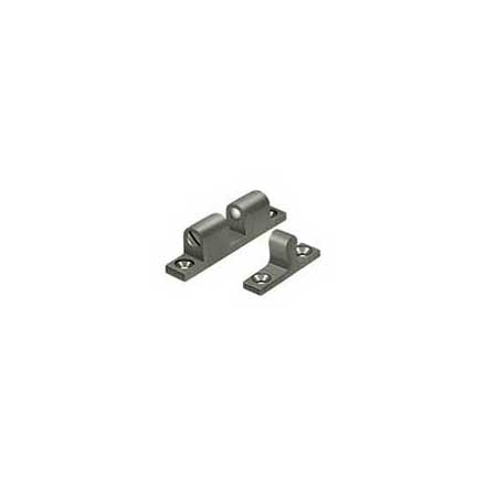 Deltana [BTC10U15A] Solid Brass Door Tension Catch - Surface Mount - Antique Nickel Finish - 1 7/8&quot; L