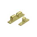 Deltana [BTC10U3] Solid Brass Door Tension Catch - Surface Mount - Polished Brass Finish - 1 7/8&quot; L
