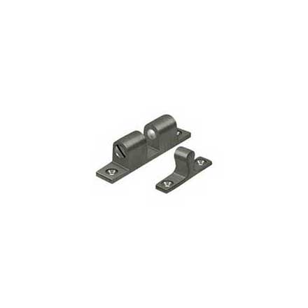 Deltana [BTC20U15A] Solid Brass Door Tension Catch - Surface Mount - Antique Nickel Finish - 2 1/4&quot; L