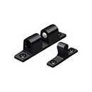 Deltana [BTC20U19] Solid Brass Door Tension Catch - Surface Mount - Paint Black Finish - 2 1/4&quot; L