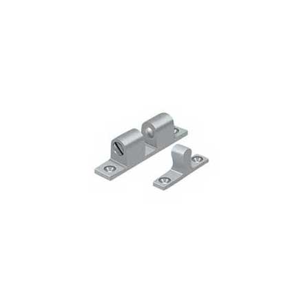Deltana [BTC20U26D] Solid Brass Door Tension Catch - Surface Mount - Brushed Chrome Finish - 2 1/4" L