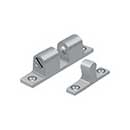 Deltana [BTC20U26D] Solid Brass Door Tension Catch - Surface Mount - Brushed Chrome Finish - 2 1/4" L