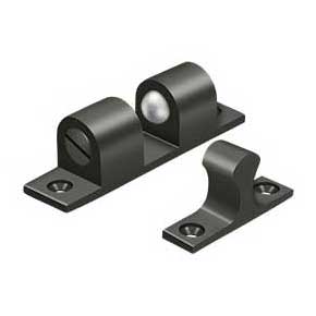Deltana [BTC30U10B] Solid Brass Door Tension Catch - Surface Mount - Oil Rubbed Bronze Finish - 3" L