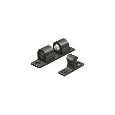 Deltana [BTC30U10B] Solid Brass Door Tension Catch - Surface Mount - Oil Rubbed Bronze Finish - 3" L