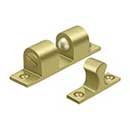 Deltana [BTC30U3] Solid Brass Door Tension Catch - Surface Mount - Polished Brass Finish - 3" L