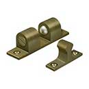 Deltana [BTC30U5] Solid Brass Door Tension Catch - Surface Mount - Antique Brass Finish - 3&quot; L