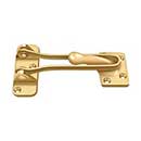 Deltana [DG425CR003] Solid Brass Door Guard - Polished Brass (PVD) Finish - 4" L