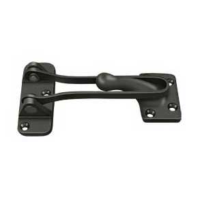 Deltana [DG425U10B] Solid Brass Door Guard - Oil Rubbed Bronze - 4" L