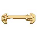 Deltana [DGSB675CR003] Solid Brass Door Guard - Slotted - Polished Brass (PVD) Finish - 6 3/4" L