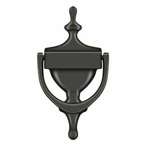 Deltana [DK7356U10B] Solid Brass Door Knocker - Victorian - Oil Rubbed Bronze Finish - 6 7/8" H