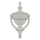 Deltana [DK7356U15] Solid Brass Door Knocker - Victorian - Brushed Nickel Finish - 6 7/8&quot; H