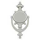 Deltana [DK854U15] Solid Brass Door Knocker - Imperial - Brushed Nickel Finish - 8 1/2&quot; H