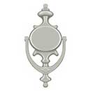 Deltana [DK854U15] Solid Brass Door Knocker - Imperial - Brushed Nickel Finish - 8 1/2" H