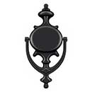 Deltana [DK854U19] Solid Brass Door Knocker - Imperial - Paint Black Finish - 8 1/2&quot; H