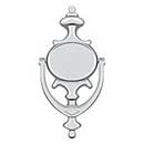 Deltana [DK854U26] Solid Brass Door Knocker - Imperial - Polished Chrome Finish - 8 1/2" H