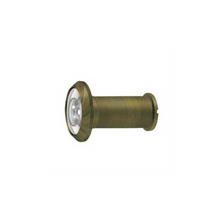 Deltana [55211U5-UL] Solid Brass Door Viewer - UL Listed - Antique Brass Finish