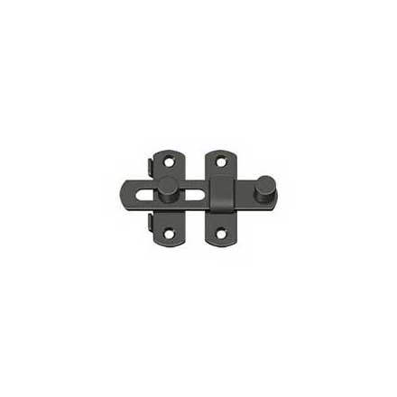 Deltana [DL35U10B] Solid Brass Door Latch - Oil Rubbed Bronze Finish - 3 1/2" L
