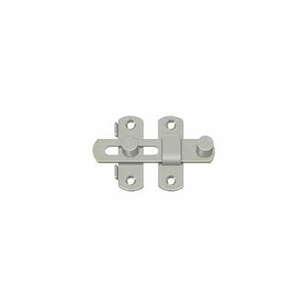 Deltana [DL35U15] Solid Brass Door Latch - Brushed Nickel Finish - 3 1/2&quot; L