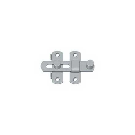 Deltana [DL35U26D] Solid Brass Door Latch - Brushed Chrome Finish - 3 1/2&quot; L