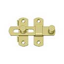 Deltana [DL35U3] Solid Brass Door Latch - Polished Brass Finish - 3 1/2&quot; L