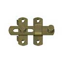 Deltana [DL35U5] Solid Brass Door Latch - Antique Brass Finish - 3 1/2" L