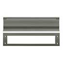 Deltana [MS0030U15A] Solid Brass Door Mail Slot - Heavy Duty - Antique Nickel Finish - 13&quot; L