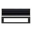 Deltana [MS0030U19] Solid Brass Door Mail Slot - Heavy Duty - Paint Black Finish - 13" L