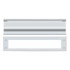 Deltana [MS0030U26] Solid Brass Door Mail Slot - Heavy Duty - Polished Chrome Finish - 13&quot; L