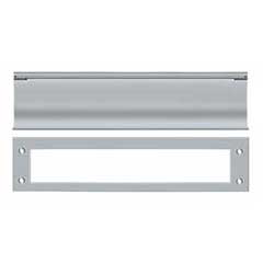 Deltana [MS0030U26D] Solid Brass Door Mail Slot - Heavy Duty - Brushed Chrome Finish - 13&quot; L