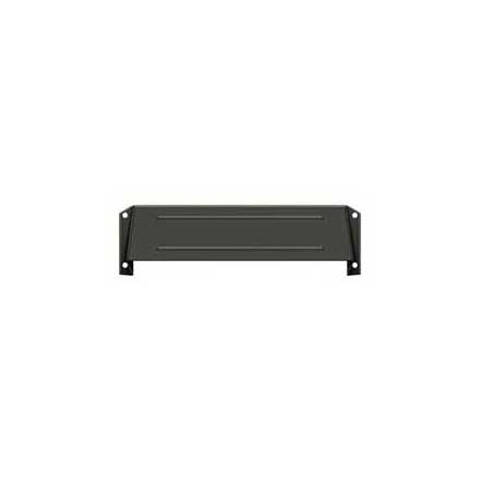 Deltana [MSH158U10B] Solid Brass Door Mail Slot Hood - Interior - Oil Rubbed Bronze Finish - 12 3/4" L