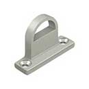 Deltana [FPGHDBU15] Solid Brass Door Offset Slide Bolt Strike - Heavy Duty - Brushed Nickel Finish