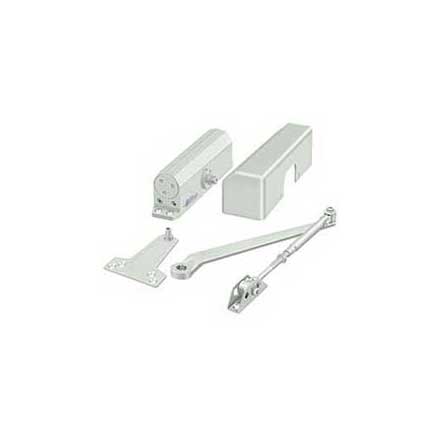 Deltana [DC10-WHITE] Aluminum &amp; Steel Arm Door Closer - Size #1 - #4 / 180 lbs. - White Finish