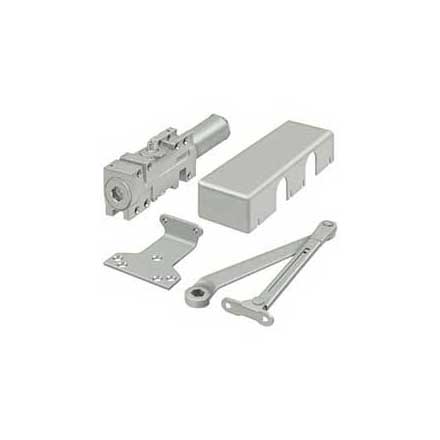 Deltana [DC40-AL] Cast Iron &amp; Steel Arm Door Closer - Size #1 - #6 / 330 lbs. - Aluminum Finish