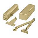 Deltana [DC90-GOLD] Aluminum & Steel Arm Door Closer - Size #1 - #6 / 330 lbs. - Gold Finish