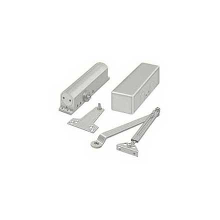 Deltana [DC90-AL] Aluminum &amp; Steel Arm Door Closer - Size #1 - #6 / 330 lbs. - Aluminum Finish