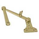 Deltana [DCHA4041-GOLD] Steel Door Closer Hold Open Arm - DC40 - Gold Finish