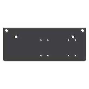 Deltana [DP4041P-DURO] Steel Door Closer Drop Plate - Parallel Arm - DC40 - Duro Finish - 13" L