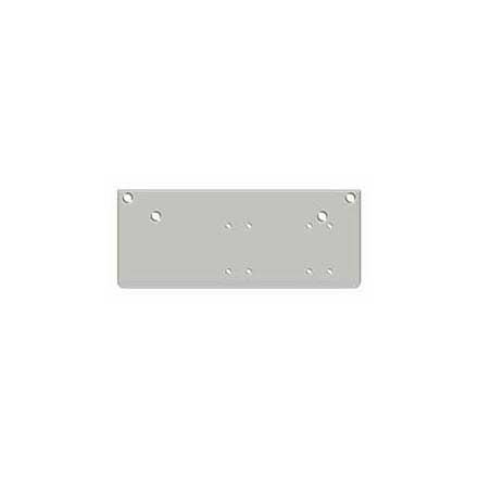 Deltana [DP4041P-AL] Steel Door Closer Drop Plate - Parallel Arm - DC40 - Aluminum Finish - 13" L