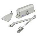 Deltana [DC50-ALUM] Aluminum & Steel Arm Door Closer - Size #2 / 75 lbs. - Aluminum Finish