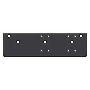 Deltana [DP4041S-DURO] Steel Door Closer Drop Plate - Standard Arm - DC40 - Duro Finish - 13" L