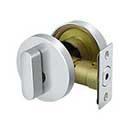 Deltana [ZDRU26] Die Cast Zinc Door Deadbolt - Low Profile - Single Cylinder - Polished Chrome Finish - 2 5/8&quot; Dia.