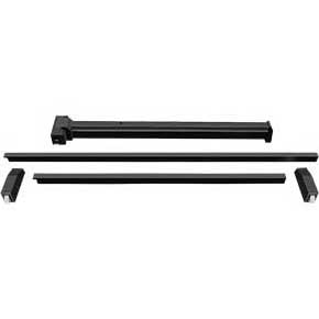 Deltana [PDVR36-DURO] Steel Commercial Door Exit Device - Panic Bar - Vertical Rod - Duro Finish - 36" L