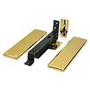 Deltana [DASH95CR003] Solid Brass Double Action Door Spring Hinge - Polished Brass (PVD) Finish