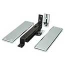 Deltana [DASH95U26] Solid Brass Double Action Door Spring Hinge - Polished Chrome Finish