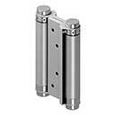 Deltana [DASHS5U32D] Stainless Steel Double Action Saloon Door Spring Hinge - Brushed Finish - 5" H x 2 3/8" W